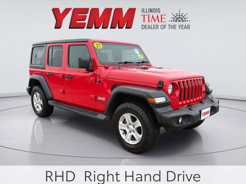 Used 2021 Jeep Wrangler Unlimited Sport AWD/4WD image 1