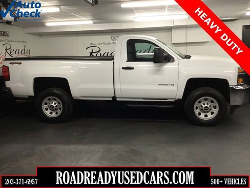 Used 2018 Chevrolet Silverado 3500 W/T w/ Snow Plow Prep Package AWD/4WD image 1