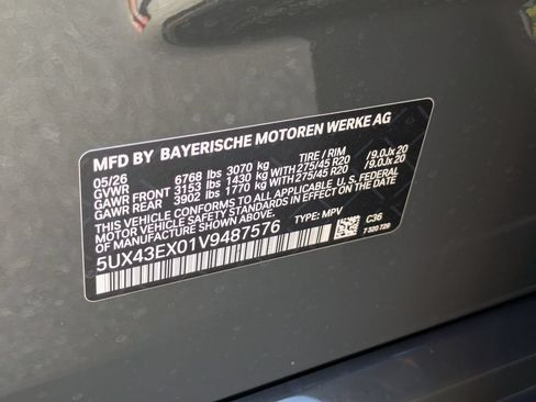 New 2027 BMW X6 M60i AWD/4WD image 23