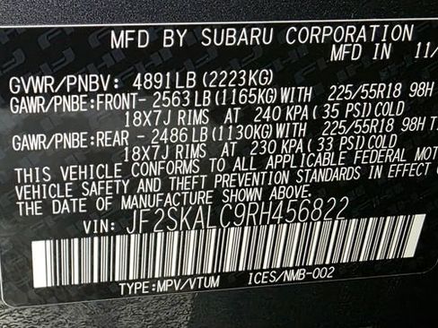 Certified 2024 Subaru Forester Limited w/ POP Package 3 image 39