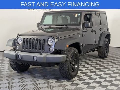 Used 2017 Jeep Wrangler Unlimited Sport w/ Quick Order Package 24S AWD/4WD image 4