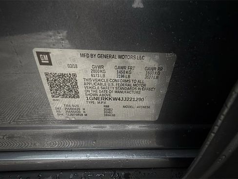 Used 2018 Chevrolet Traverse Premier w/ Driver Confidence II Package image 42