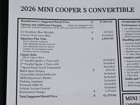 New 2026 MINI Cooper S image 31