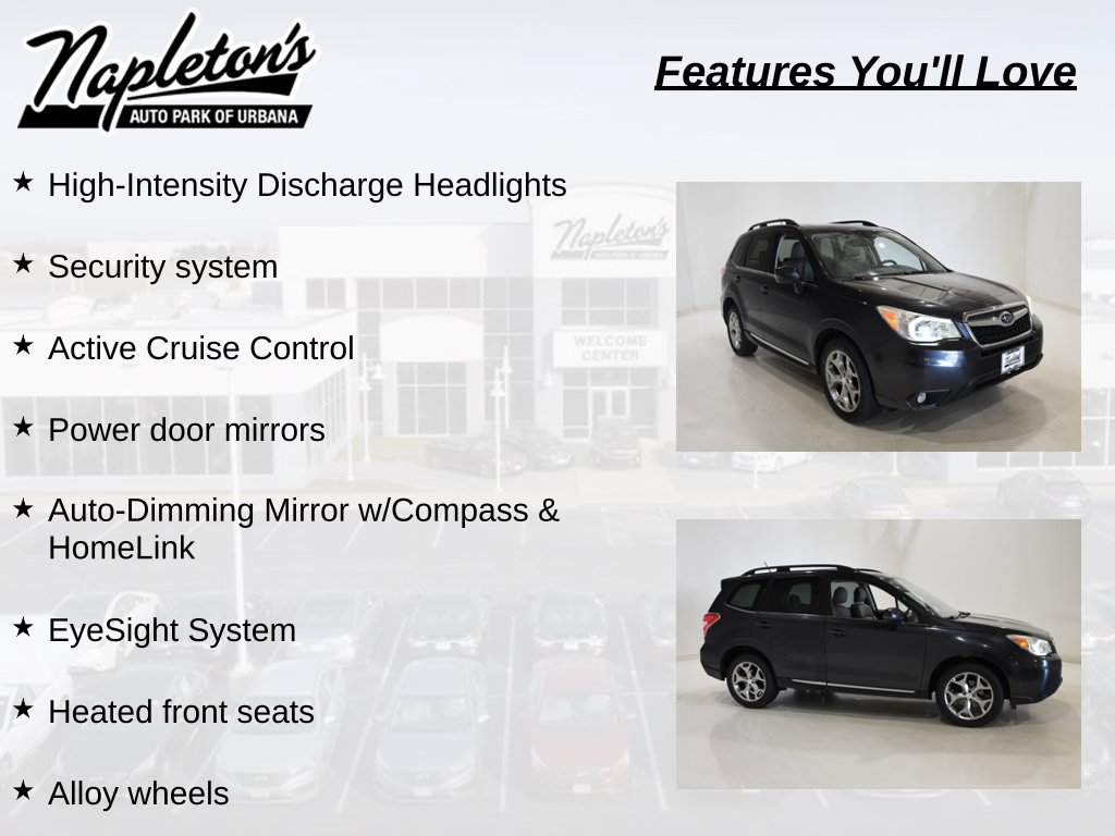 Used 2015 Subaru Forester 2.5i Touring w/ Eyesight & Navigation System AWD/4WD image 21