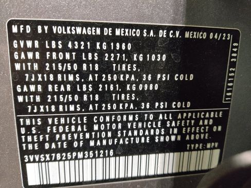 Used 2023 Volkswagen Taos SE image 33