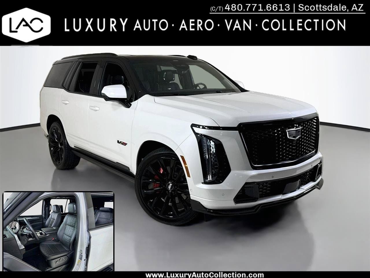 Used 2025 Cadillac Escalade V w/ LPO, ONYX Package AWD/4WD image 1
