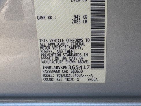 Used 2023 Nissan Altima 2.5 S image 7