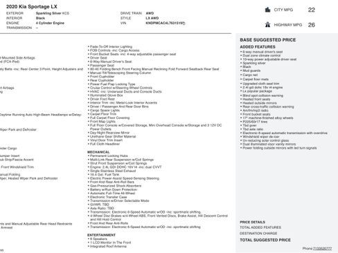 Used 2020 Kia Sportage LX w/ LX Popular Package image 3