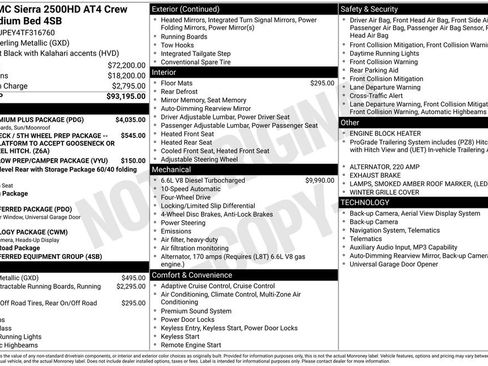 New 2026 GMC Sierra 2500 AT4 w/ AT4 Premium Plus Package AWD/4WD image 2