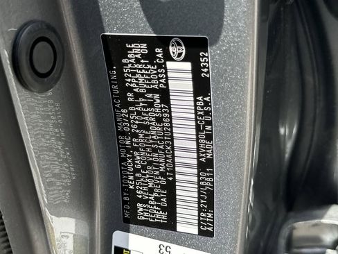 Used 2026 Toyota Camry XSE FWD image 28