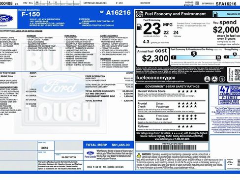 Used 2025 Ford F150 XLT w/ Equipment Group 302A MID image 2