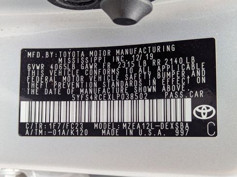 Used 2020 Toyota Corolla SE image 32