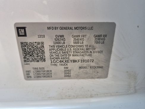 Used 2019 Chevrolet Silverado 3500 LTZ w/ Duramax Plus Package image 28