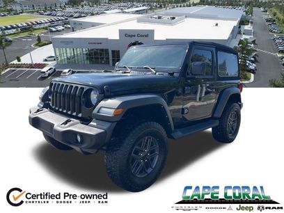 Certified 2023 Jeep Wrangler Sport