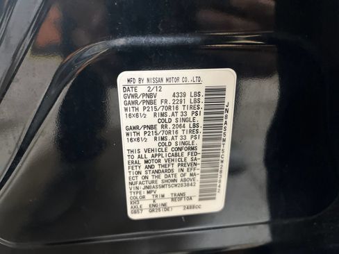 Used 2012 Nissan Rogue S FWD image 27