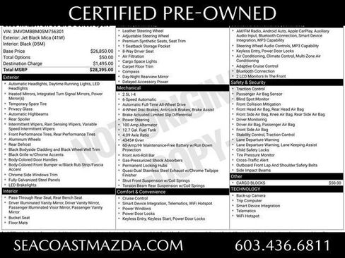 Certified 2025 MAZDA CX-30 AWD 2.5 S w/ Select Sport Pkg image 4