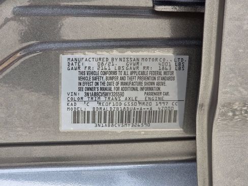 Used 2021 Nissan Sentra SV w/ SV Premium Package FWD image 31