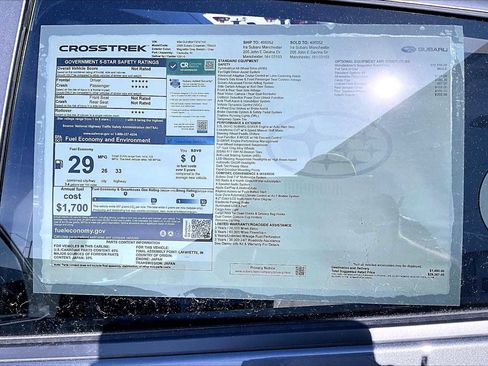 New 2026 Subaru Crosstrek 2.5i AWD/4WD image 19