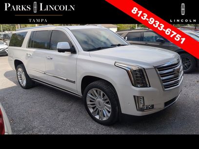 Used 2017 Cadillac Escalade ESV Platinum