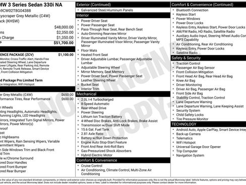 Used 2026 BMW 330i Sedan RWD image 46