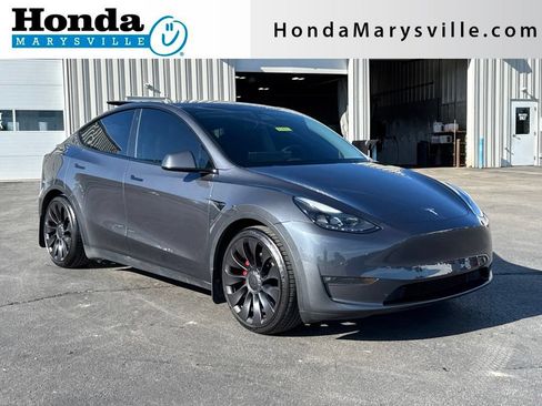 Used 2022 Tesla Model Y Performance AWD/4WD image 1