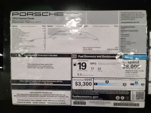 New 2026 Porsche Cayenne Coupe image 37