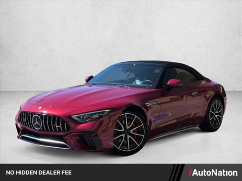Certified 2023 Mercedes-Benz SL 55 AMG 4MATIC image 1