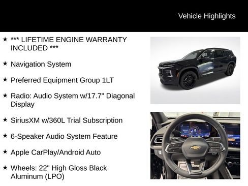 New 2026 Chevrolet Traverse LT image 2
