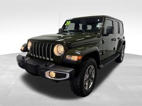 Used 2020 Jeep Wrangler Unlimited Sahara w/ Cold Weather Group AWD/4WD image 2