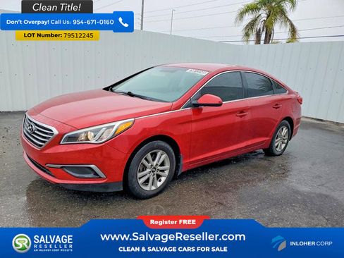 Used 2017 Hyundai Sonata SE image 1
