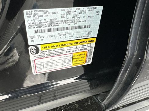 Used 2025 Ford Expedition Max Platinum w/ Driver's Package AWD/4WD image 15