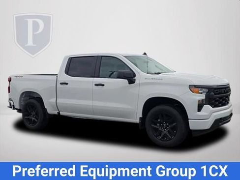 New 2026 Chevrolet Silverado 1500 Custom w/ LPO, Dark Essentials Package AWD/4WD image 2