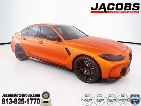 Used 2024 BMW M3 Competition w/ M Carbon Exterior Package image 1