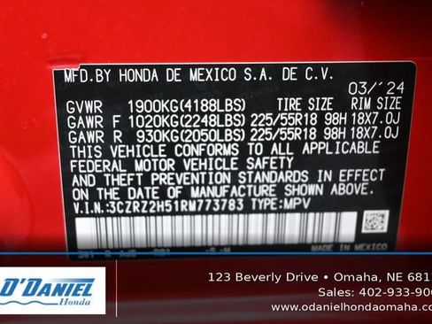Used 2024 Honda HR-V Sport image 44