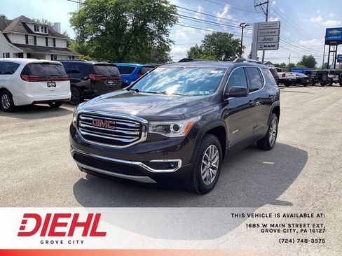 Used 2019 GMC Acadia SLE w/ Driver Alert Package I AWD/4WD image 3