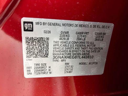 New 2026 Chevrolet Equinox LT image 28