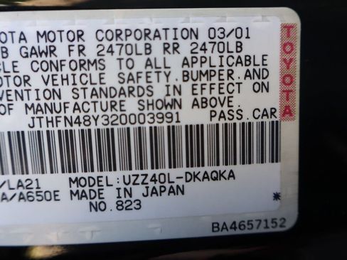 Used 2002 Lexus SC 430 Convertible RWD image 40