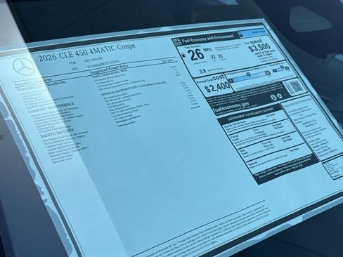 New 2026 Mercedes-Benz CLE 450 4MATIC Coupe image 29
