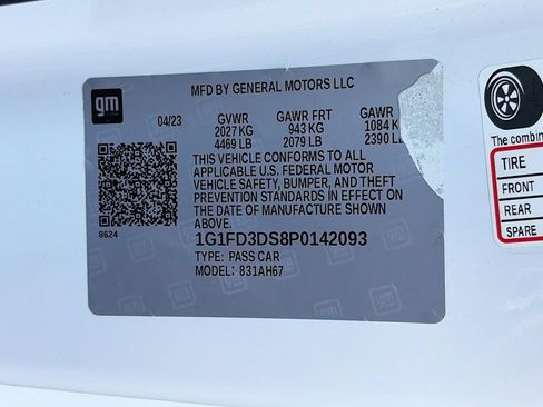 Used 2023 Chevrolet Camaro LT w/ RS Package RWD image 32