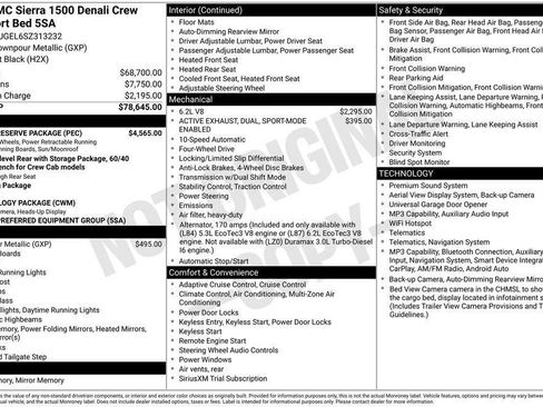 Certified 2025 GMC Sierra 1500 Denali w/ Denali Reserve Package AWD/4WD image 5
