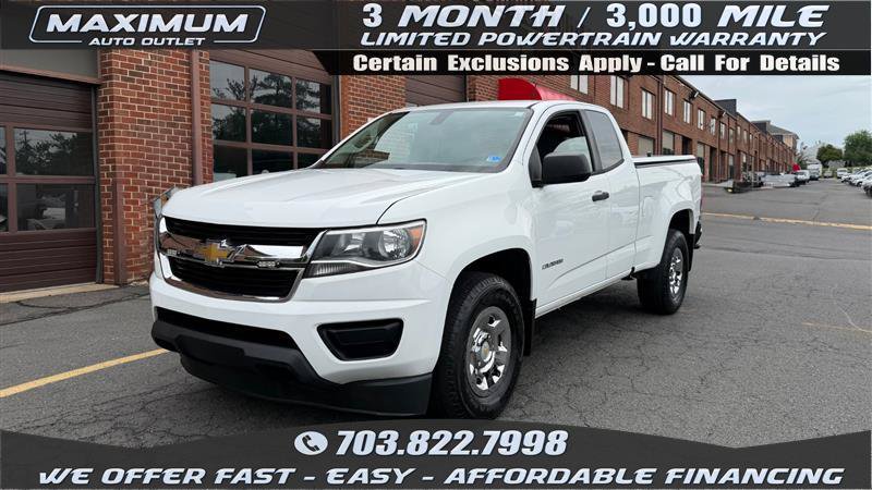 Used 2020 Chevrolet Colorado W/T w/ WT Convenience Package RWD image 1