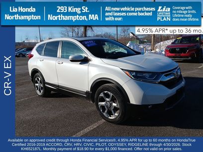 Certified 2019 Honda CR-V EX
