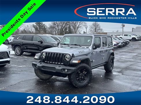 Used 2020 Jeep Wrangler Unlimited Sport image 1