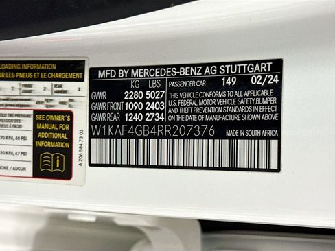 Certified 2024 Mercedes-Benz C 300 C 300 image 33