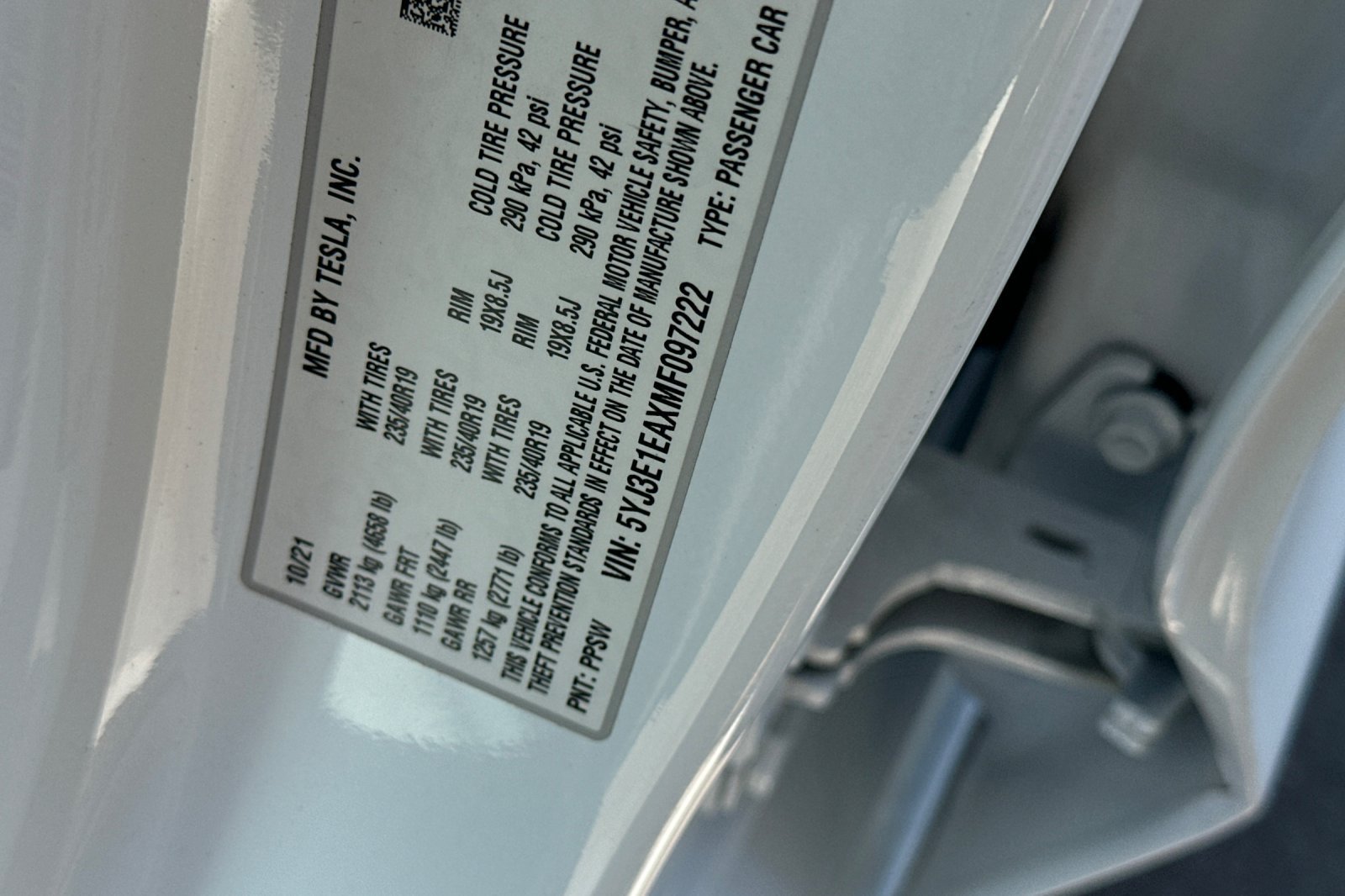 Used 2021 Tesla Model 3 Standard Range Plus RWD image 38