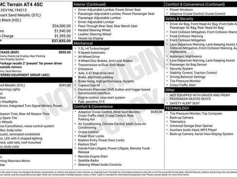 Certified 2022 GMC Terrain AT4 w/ Tech Package image 16