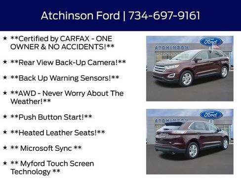 Used 2018 Ford Edge SEL w/ Equipment Group 201A AWD/4WD image 4