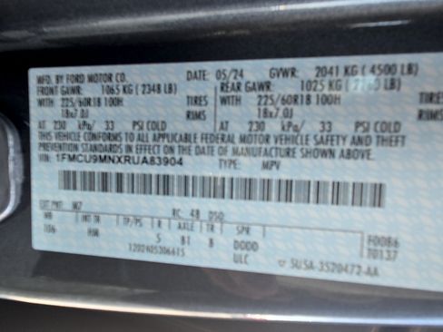 Certified 2024 Ford Escape ST-Line w/ Tech Pack #1 AWD/4WD image 29