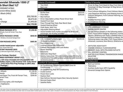 Used 2024 Chevrolet Silverado 1500 LT w/ Z71 Off-Road Package AWD/4WD image 7