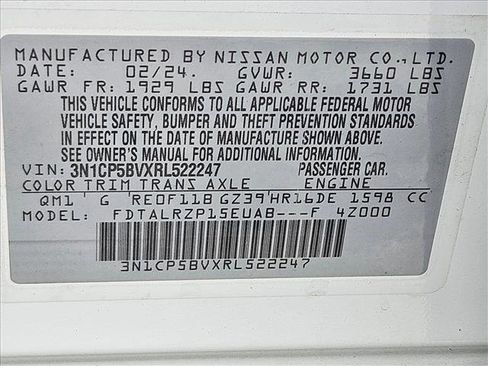 Used 2024 Nissan Kicks S image 19